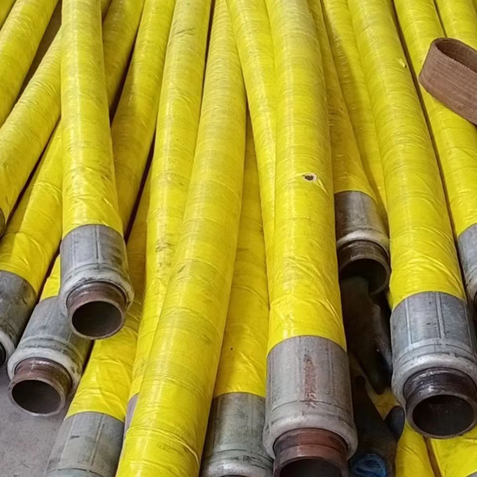 Compression joint high-pressure drainage hose, steel wire wrapped hose, oil resistant water transmission rubber hose