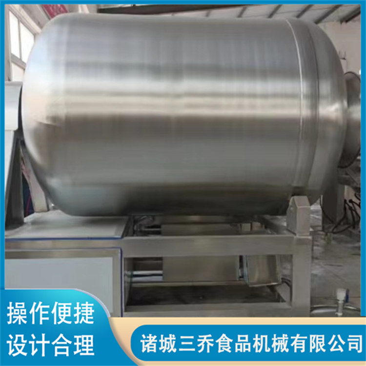 Vacuum rolling machine, stainless steel variable frequency marinating and flavoring machine, meat product marinating machine, convenient installation