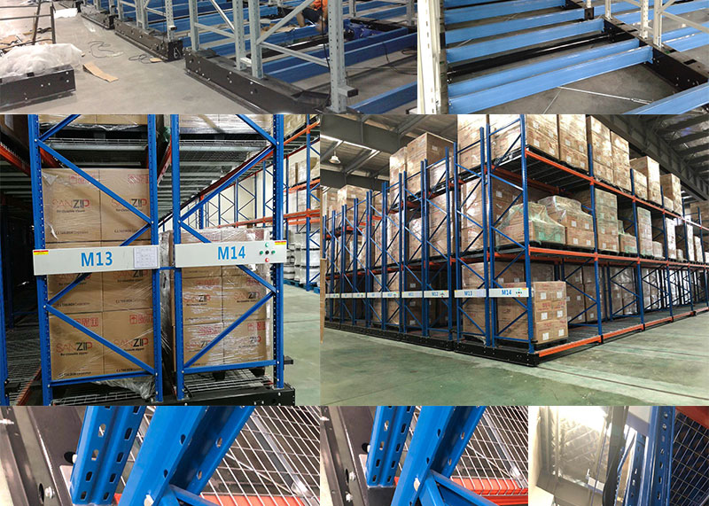 Intelligent electric mobile shelves, three-dimensional mobile customization, high production and storage efficiency