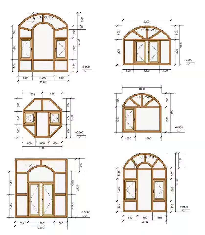 Hunan Insulated Broken Bridge Doors and Windows, Casement Windows, Broken Bridge Aluminum Profile Sound Insulation Windows, Aluminum Alloy Doors and Windows