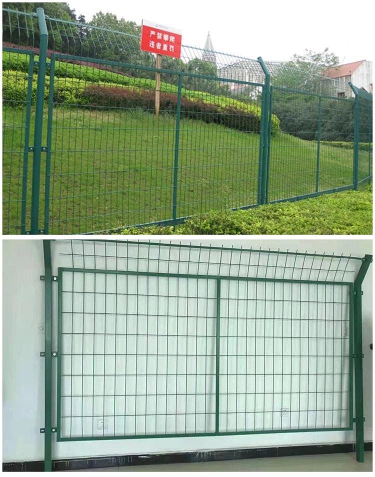 Expressway guardrail network, double sided wire mesh fence, fence, protective net, outdoor isolation net fence, orchard fish pond