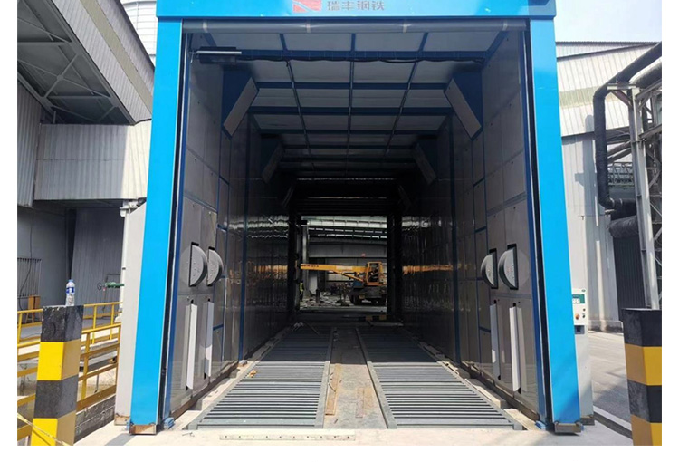 Kailite Longmen Car Wash Machine Steel Plant Coal Mine Sand and Stone Plant Import and Export Truck Cleaning Device Closed Car Wash Platform