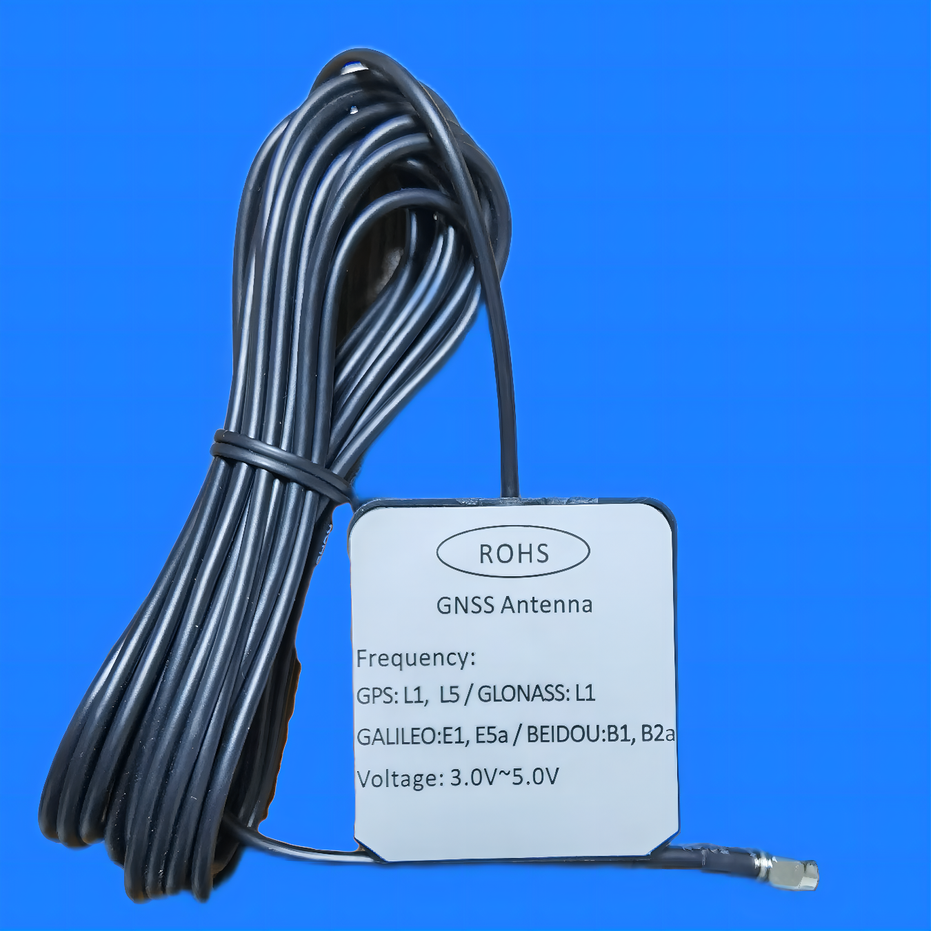 GPS antenna GLONASS GNSS IRNSS QZSS Galileo L1L5 B1B2a submicron