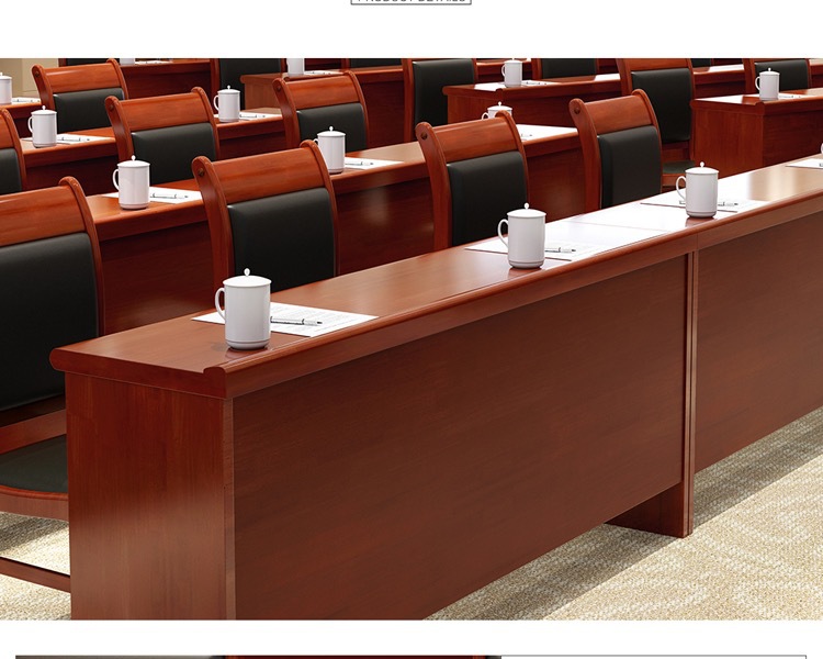 Meeting Room Table and Chair Combination Meeting Training Table Strip Double Class Table and Chair Chair Chair Chair Furniture