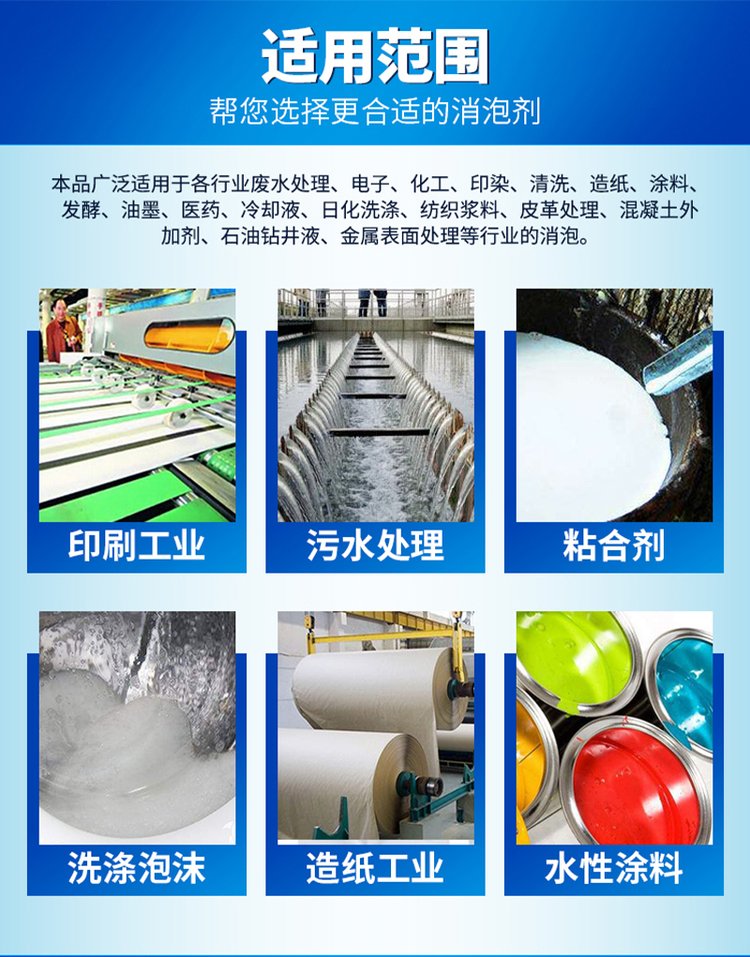 Industrial grade defoamer for landfill filtration treatment, residual free organosilicon defoamer Jingtian