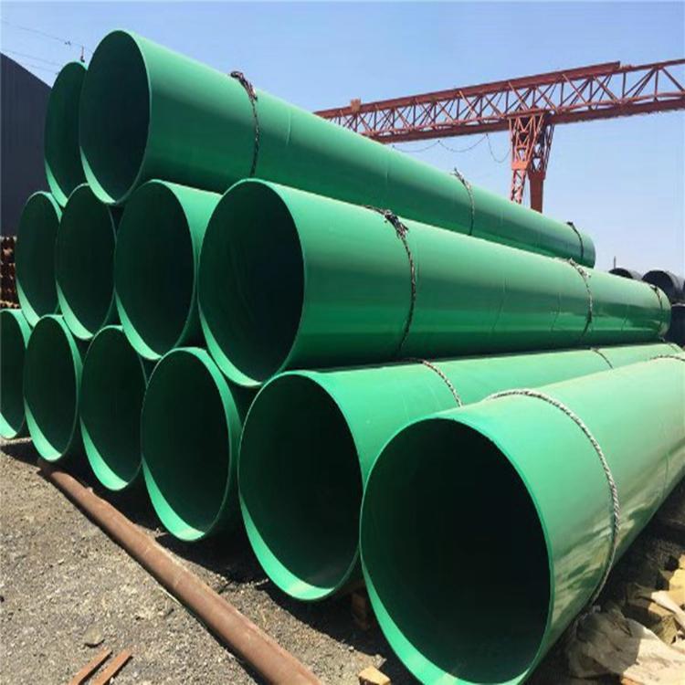 Heyouxin Water Supply Plastic Coated Steel Pipe, Internal and External Plastic Coated Composite Steel Pipe, Various Pipe Supports Customization