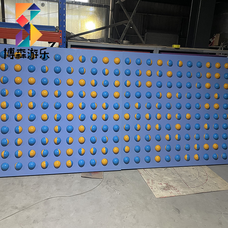 趣味翻转墙 户外休闲娱乐翻翻乐儿童游乐设备 非标定制旋转球景观墙