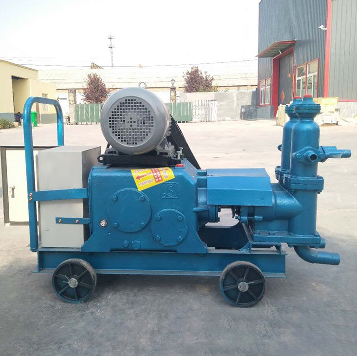 ZBJ-6 Double Cylinder Double Fluid Cement Mortar Grouting Pump Small Double Fluid Pump High Pressure and Durable