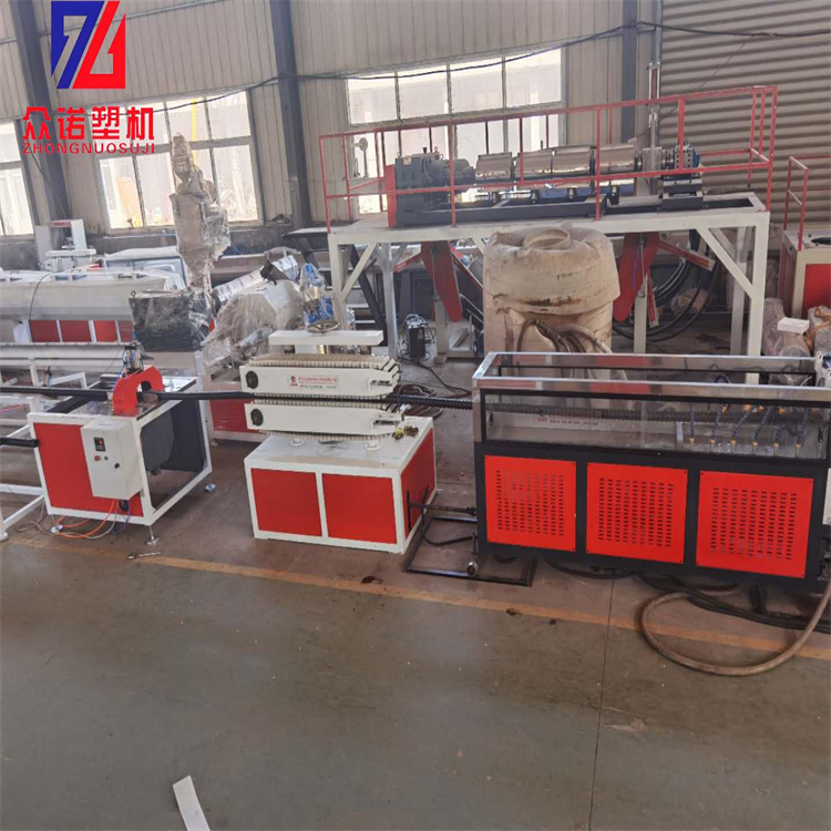 SJ45 Zhongnuo Supply PE Pipe Equipment Plastic Pipe Extruder Production Line Maintenance is Simple