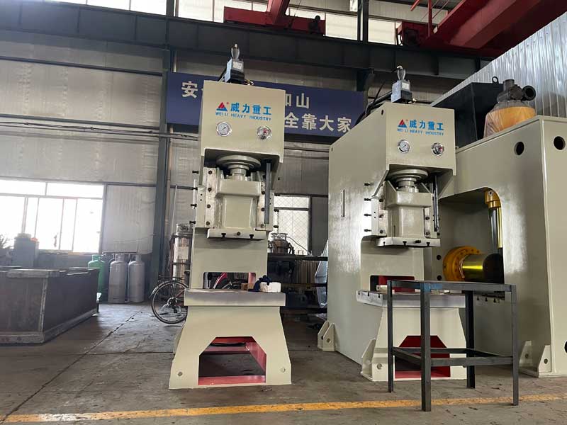 Hydraulic press for punching 160 ton auto parts of Weili Heavy Industry