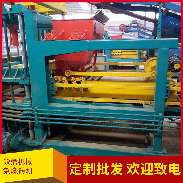 QT10-15 Large Hydraulic Hollow Brick Machine Fully Automatic Burn Free Brick Production Line Ruiding Machinery