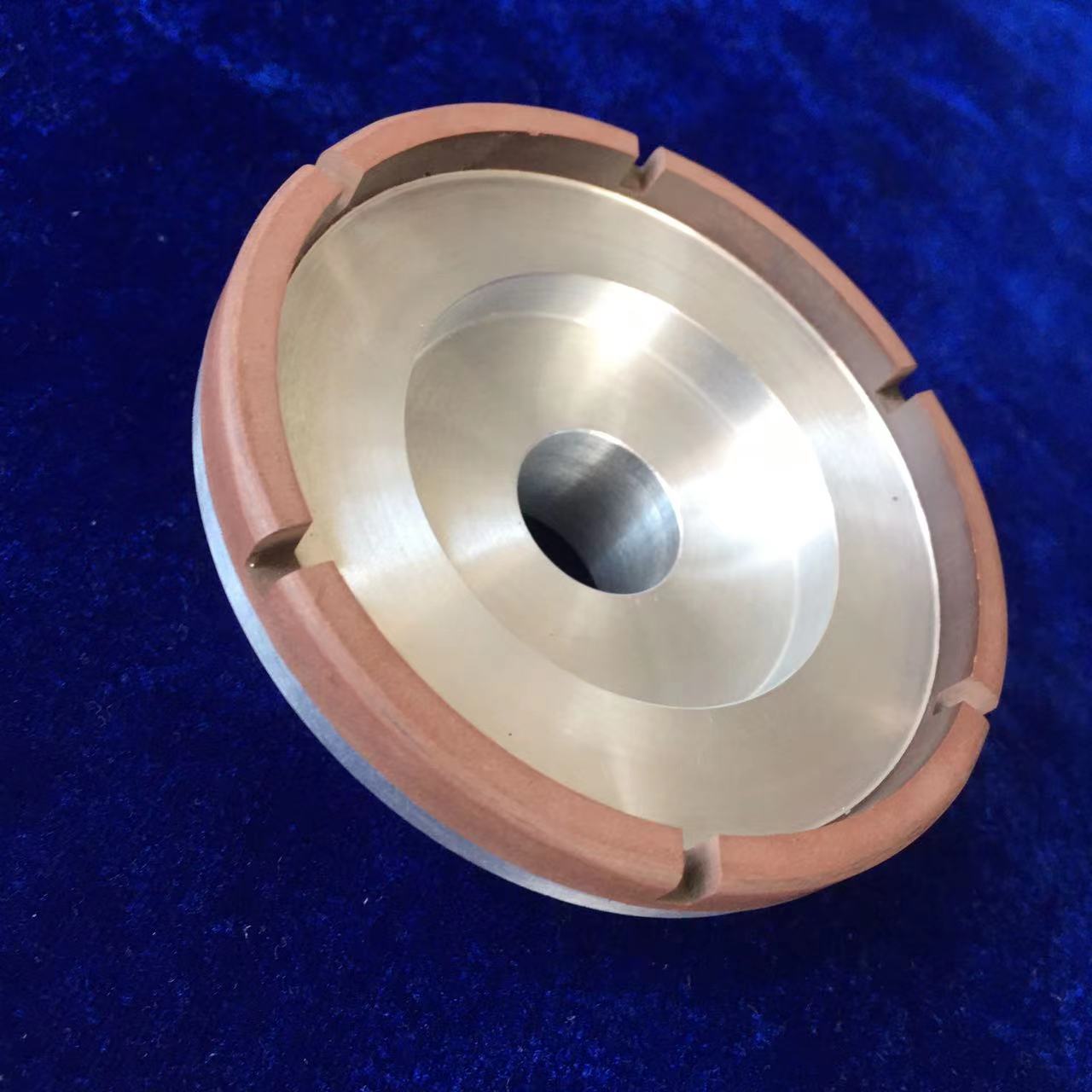 Resin bowl type grinding wheel, hard alloy diamond grinding wheel, end face grinding, high-precision equipment dedicated 3000#