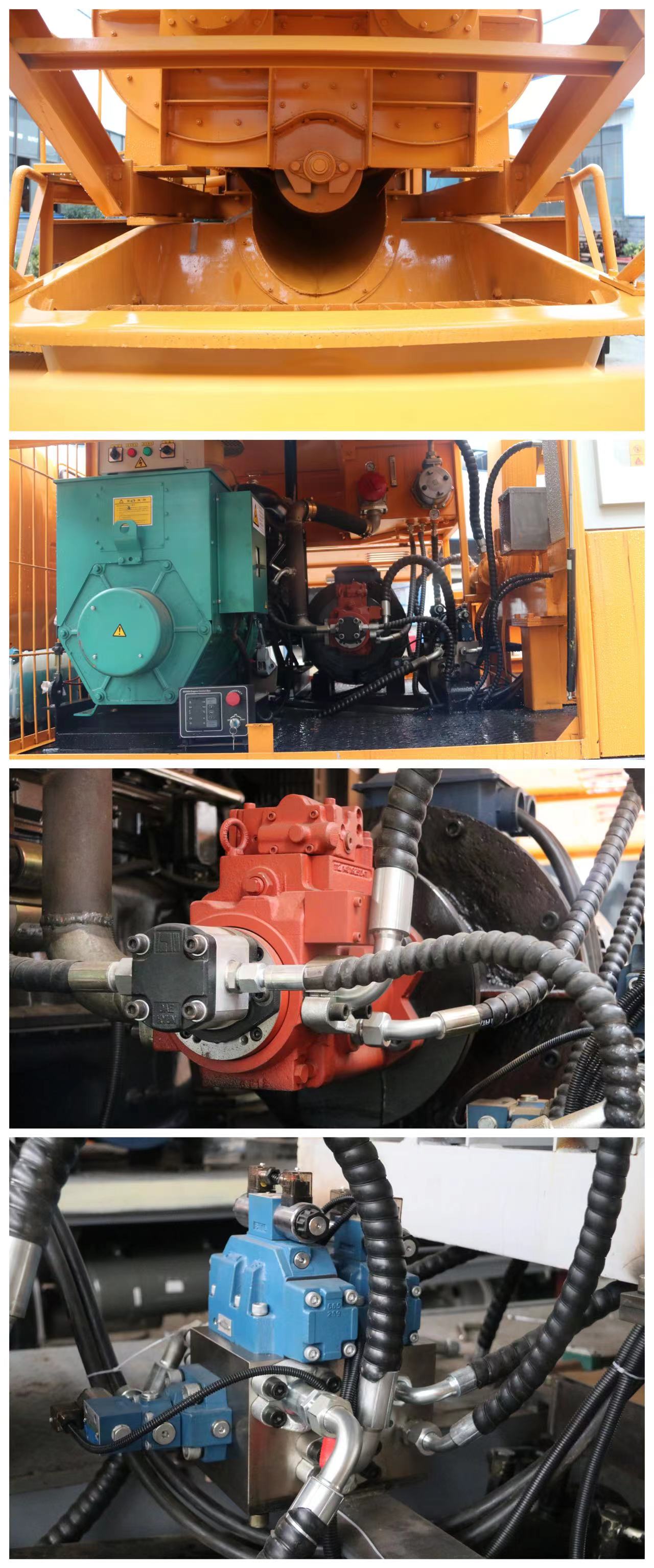 Weishi Heavy Industry Truck mounted Mixing Pump Truck mounted Mixing Pump Delivery Integrated Mixing Station Pump Truck Integrated