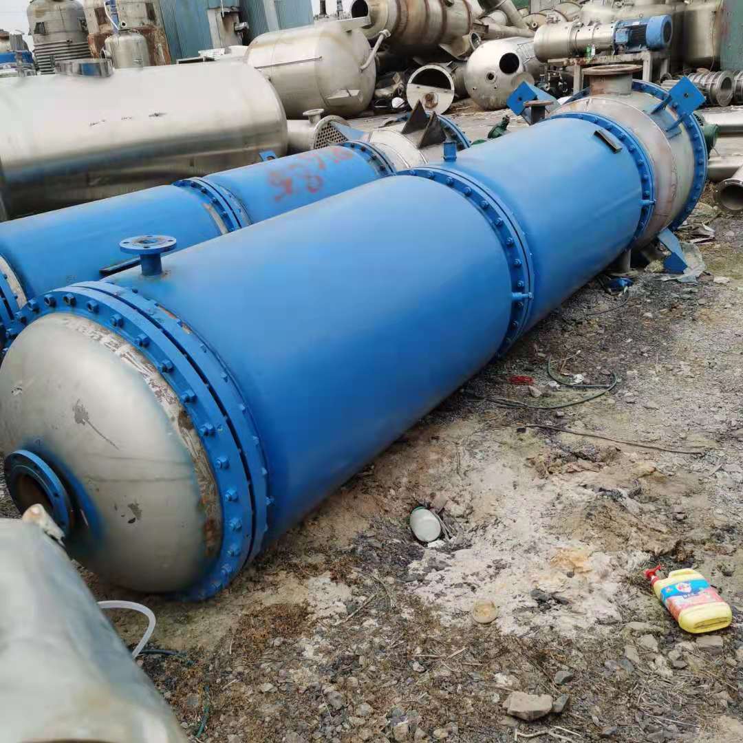 Used 8 square meter scraper film evaporator 316 material sewage treatment and environmental protection equipment