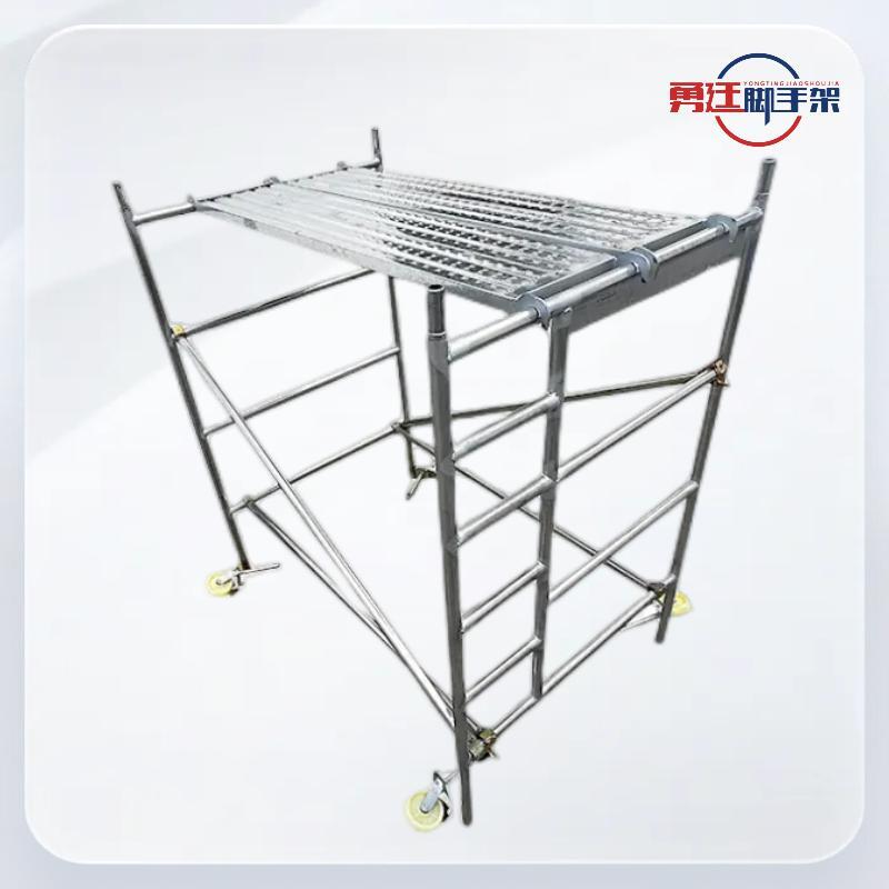 Galvanized scaffold, ladder, fastener, and large frame production base, China Railway Mobile Decoration Construction and Building Materials Construction Site Frame