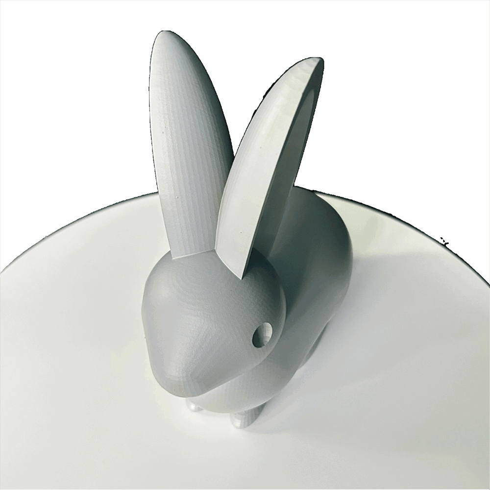 Albis 3D printing SLA photosensitive resin Tidy play grey rabbit can be customized for fast delivery