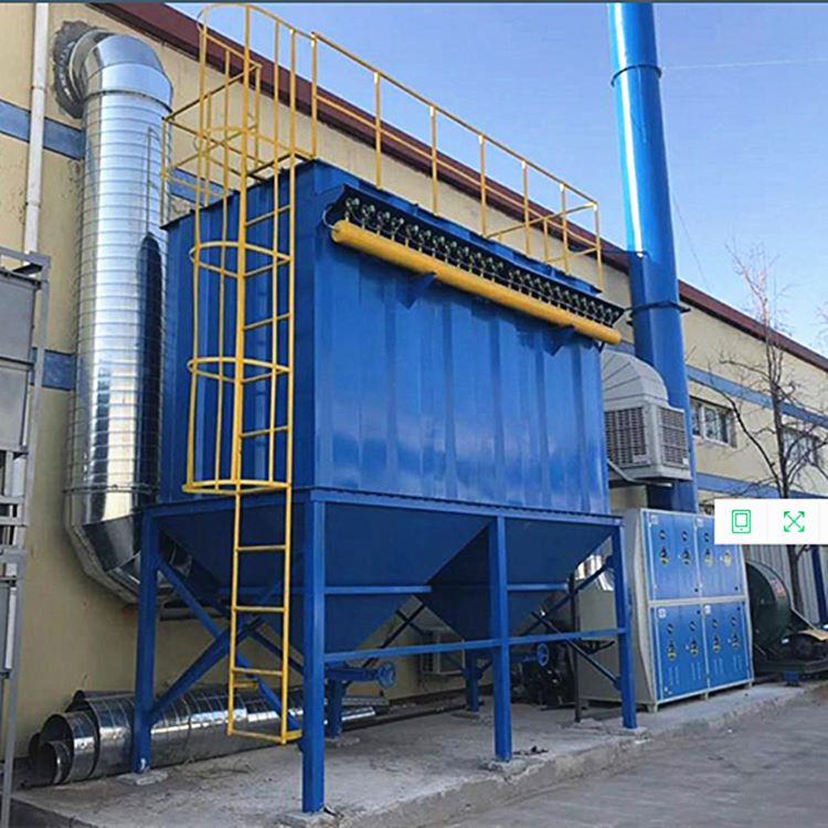 Industrial high-temperature resistant boiler woodworking central pulse bag dust collector cyclone mobile filter cartridge environmental protection equipment