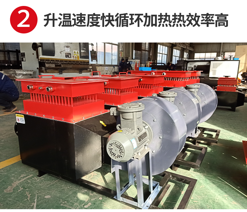 Air duct electric heater, hot air circulation air heater equipment, auxiliary heating system