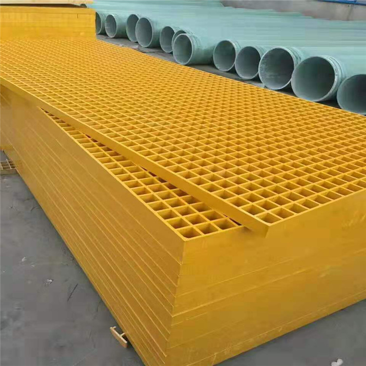 Zhanrui fiberglass grille car wash room drainage ditch grid cover plate platform breeding steel grille plate