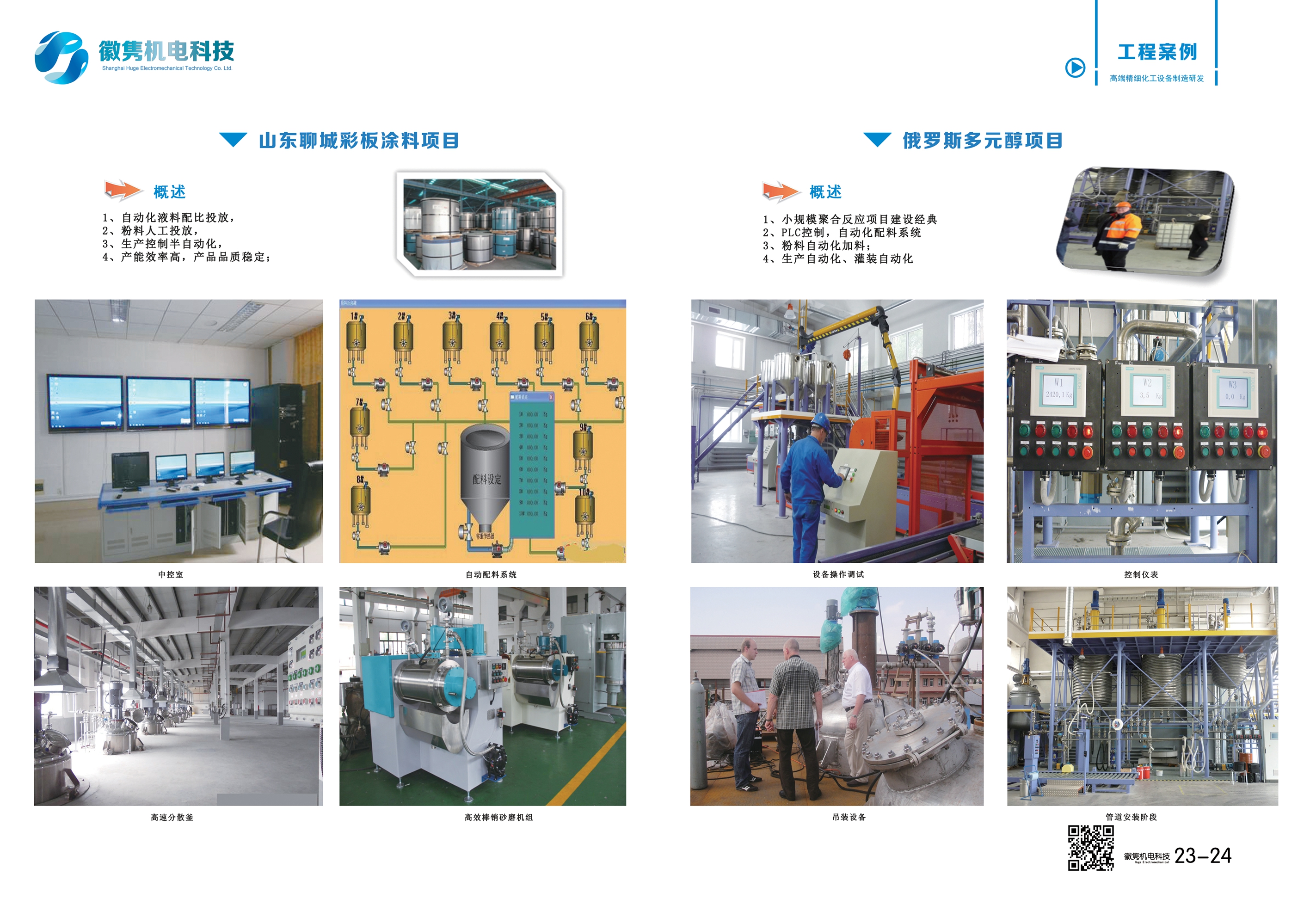 Huijun water-based coating equipment, paint production line, fully automatic integrated complete equipment