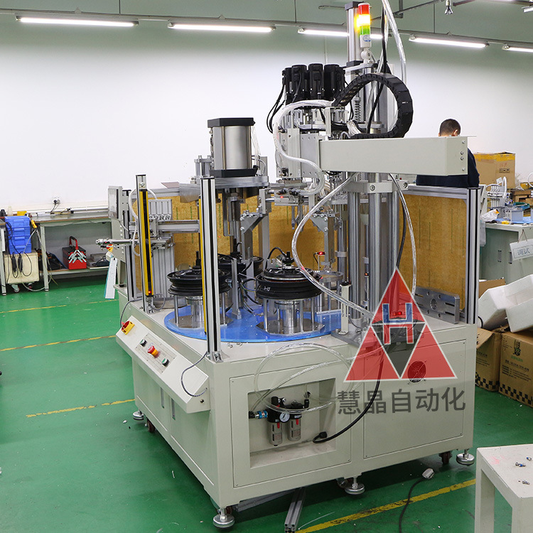 Huijing Automation Electric Vehicle Hub Automatic Locking Screw Machine, Fully Automated Screw Tightening Machine Equipment