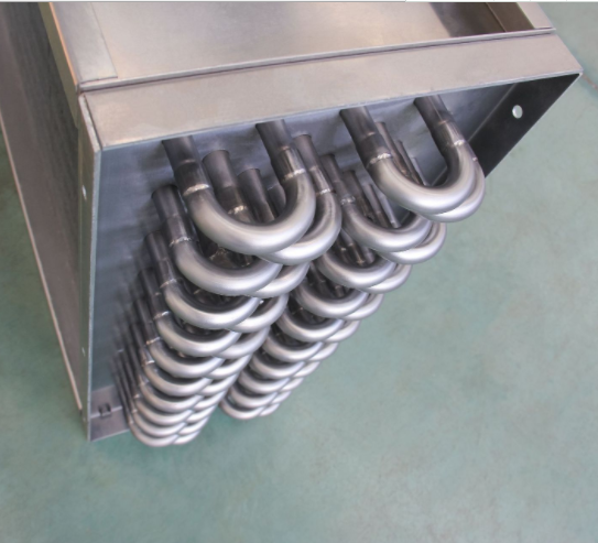 Steam heating coil air radiator heat exchanger stainless steel processing customization