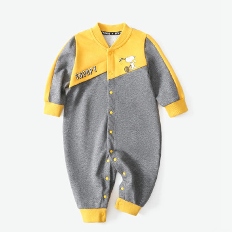 Anyang Huayu Factory Goods Xiong Busi Spring and Autumn Pure Cotton One Piece Closed-end Climbing Clothes Manufacturer's Loss Clearing Disposal