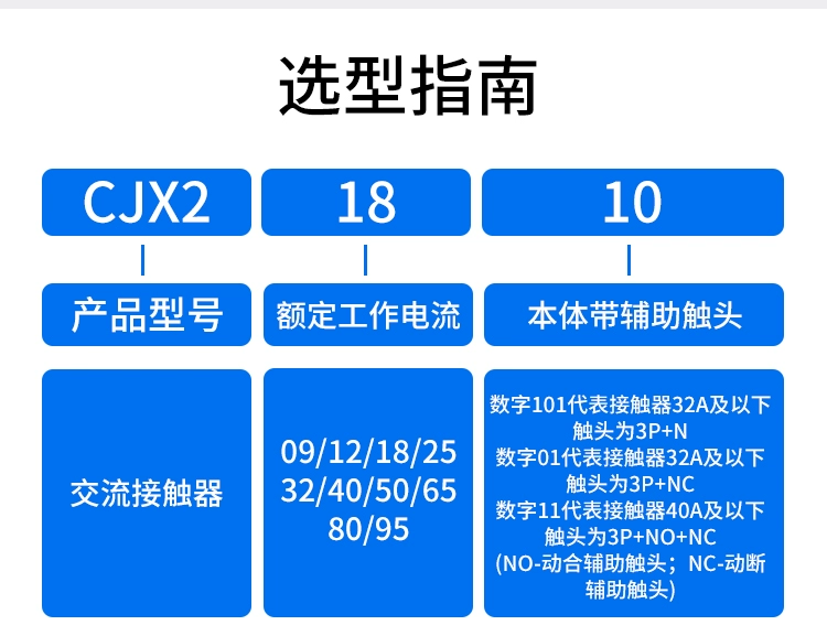 DELIXI/ CJX2ϵнӴ CJX2-6508 220V 50Hz 3P 1