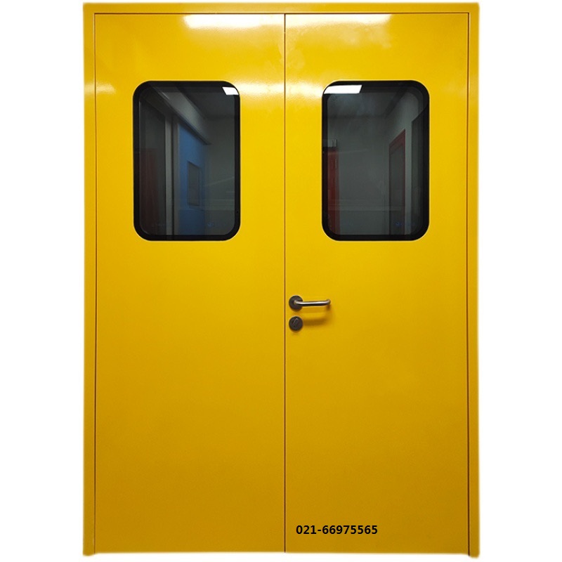 There are many types of customized purification steel doors for food in medical cleanroom workshop doors