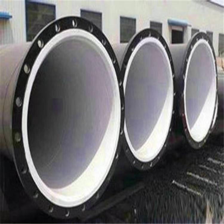 Mingjie Pipe Steel Lined Plastic Composite Pipe Fitting Elbow Flange Tee Valve Customized Inner Wall PTFE Corrosion Protection