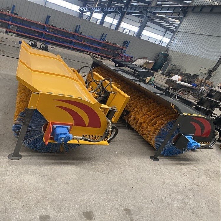 50 loader refitted Snowplow large snow brush 3m pickup refitted snow cleaner pony machinery