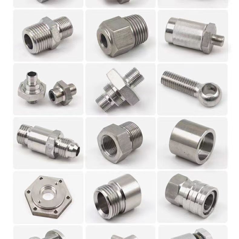 Stainless steel lathe precision machining of aluminum alloy parts non-standard CNC lathe hardware mechanical machining