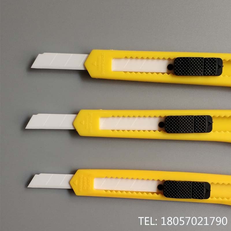 Hardware tools, wallpaper blades, box mounted blades, sharp, durable, insulated, high-temperature resistant ceramic art blades, 9mm