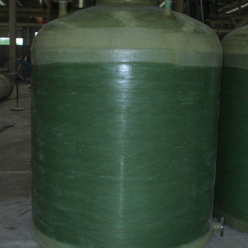 Wholesale production of FRP tank winding storage tank, fiberglass hydrochloric acid tank, vertical horizontal pressure tank