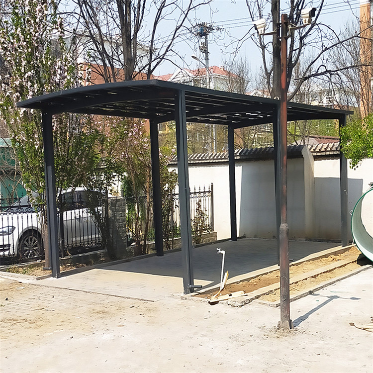 Y-shaped traction car shed, customized outdoor aluminum alloy parking shed, European style sunshade, sunshade, door rain shelter