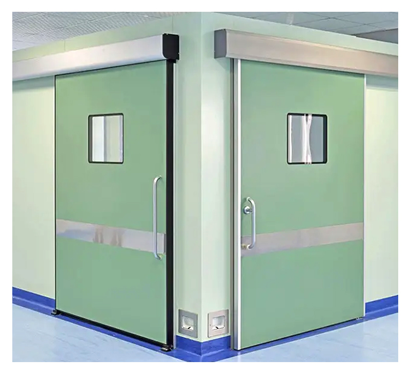 Customized radiation proof lead door, electric Sliding door, operating room, airtight door, ray protection, X-ray CT room, DR