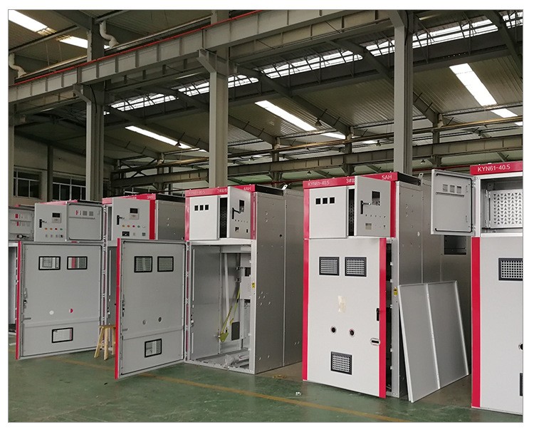 35KV high-voltage movable KYN61-40.5 central cabinet supplied by Changgao High Voltage Power Plant