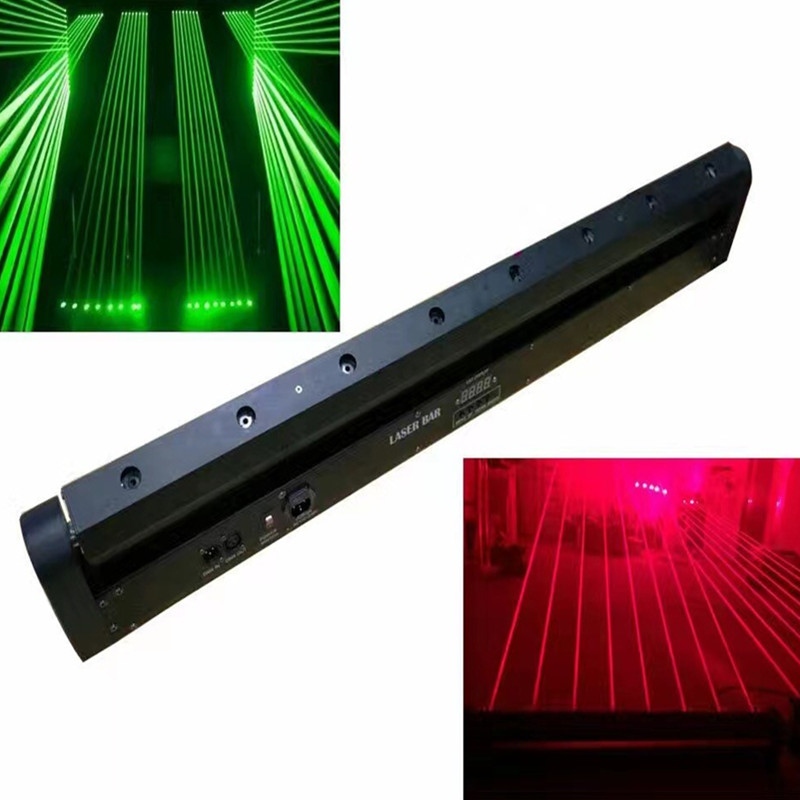 Bar laser light dazzling display crystal highlight outdoor performance colorful laser effect light landscape cultural tourism stage lighting