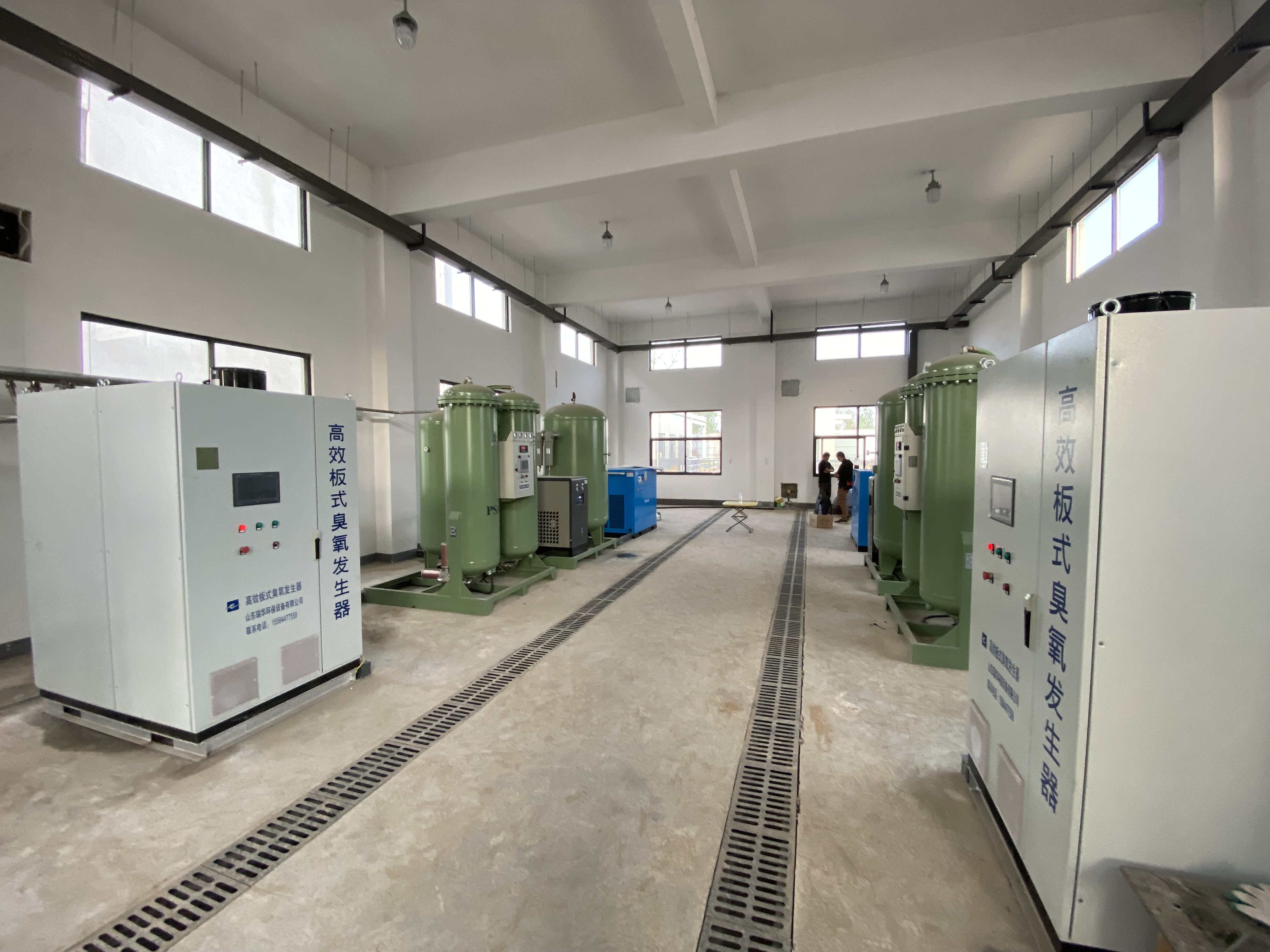 Ruihua Environmental Protection Water Cooled Tubular Air Treatment Ozone Generator Stable Performance of Water Cooled Ozone Disinfection Equipment