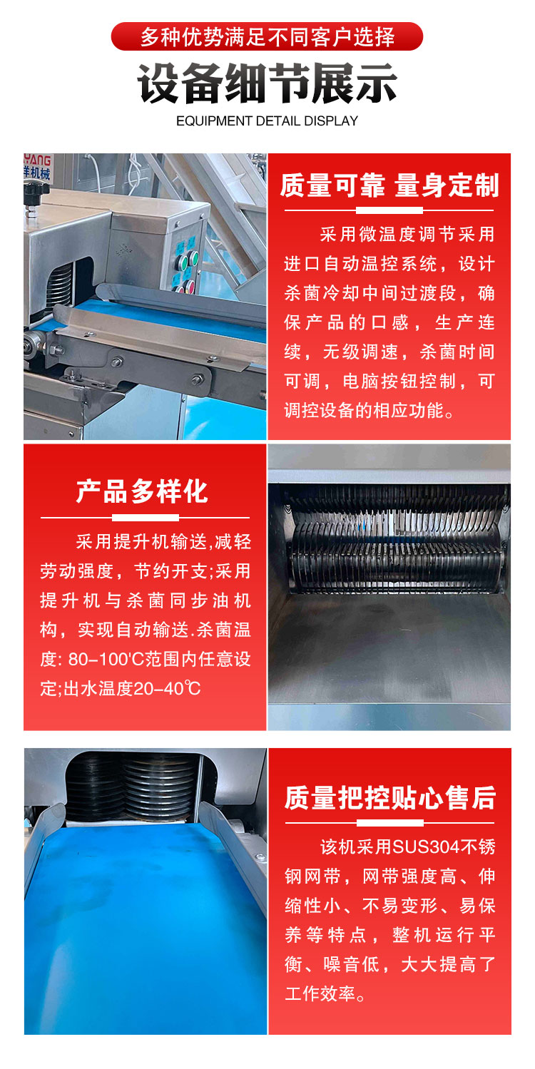 Fresh Meat Dicing Machine Kohler Machinery RQD600 Multifunctional Cold Fresh Meat Dicing Equipment