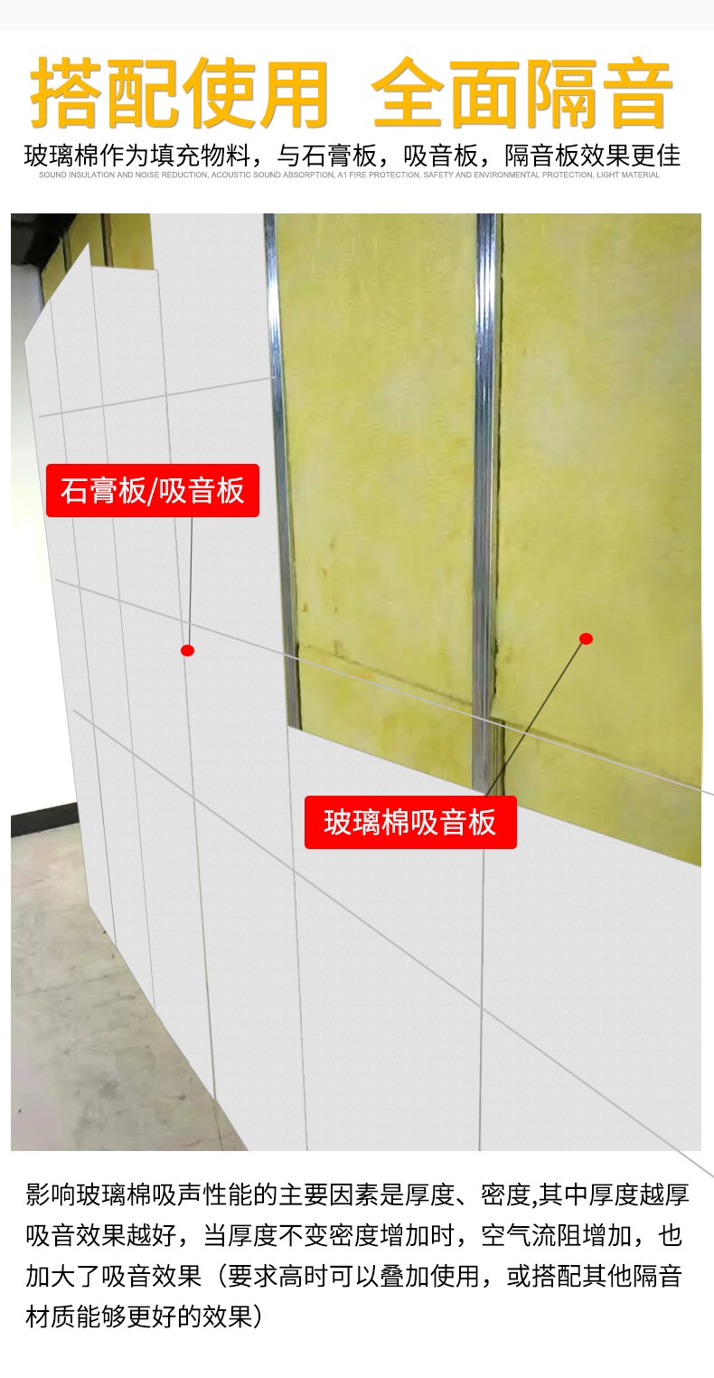 Owens corrosion-resistant rock wool insulation board 1200 * 600 insulation performance high air duct