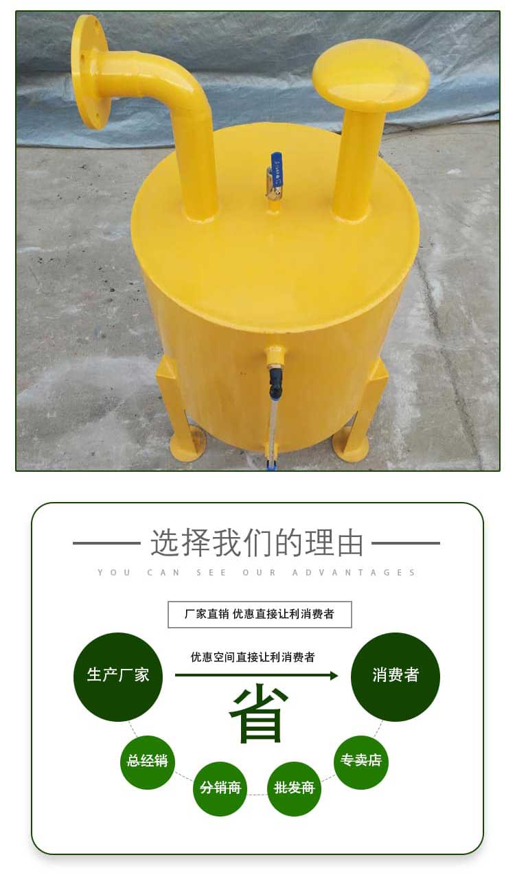 Small biogas desulfurization equipment positive and negative pressure protection system, supporting equipment for exhaust gas desulfurization and dust collector