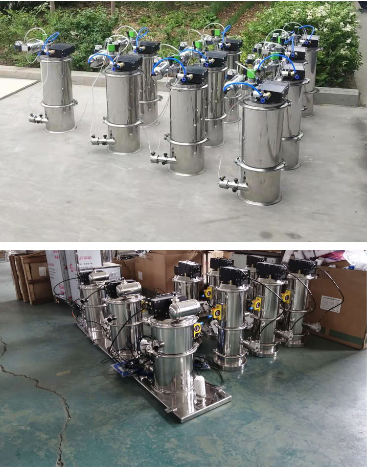 Vacuum feeding machine, pharmaceutical and chemical particle powder, vacuum conveying and suction machine, negative pressure sealing pneumatic feeding machine