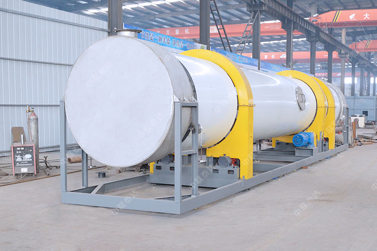 20 tons of sand, limestone, sand, quartz sand, graphite powder, single drum rotary drum dryer per hour