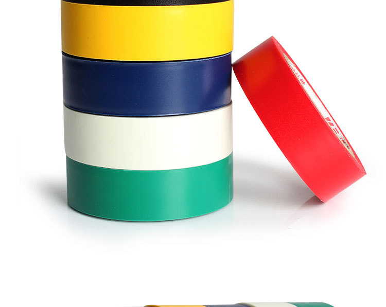 Electrical and electrical tape black 1.8cm * 20m electrical insulation tape color PVC wire binding tape wholesale