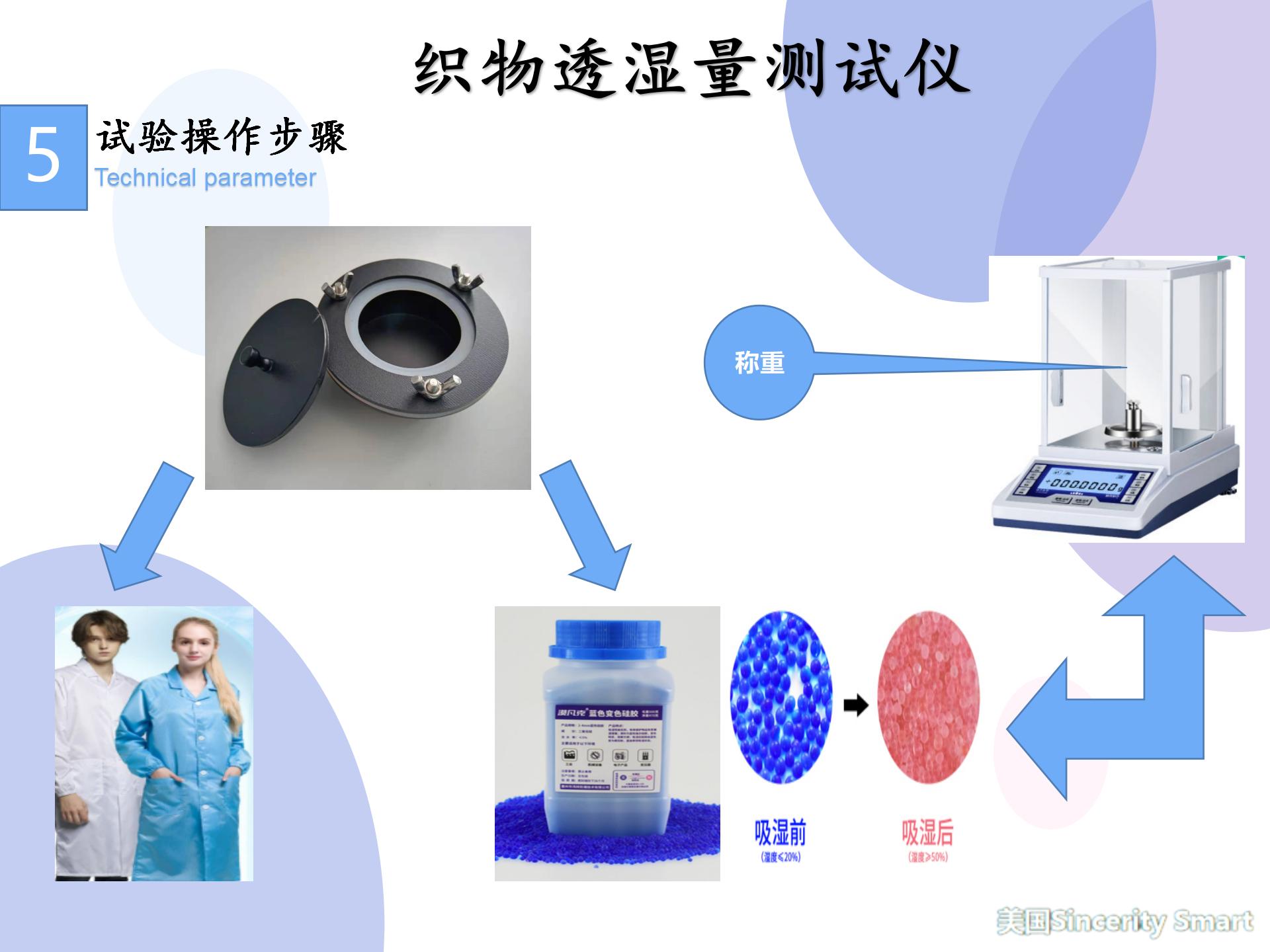 Plastic film moisture permeability testing instrument Fabric moisture permeability testing instrument Cheng Si's excellent process and superior quality