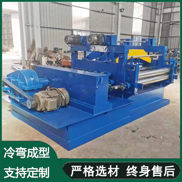 Automatic uncoiling and leveling machine 6mm heavy-duty thick plate uncoiling and leveling machine Qiangke has diverse specifications