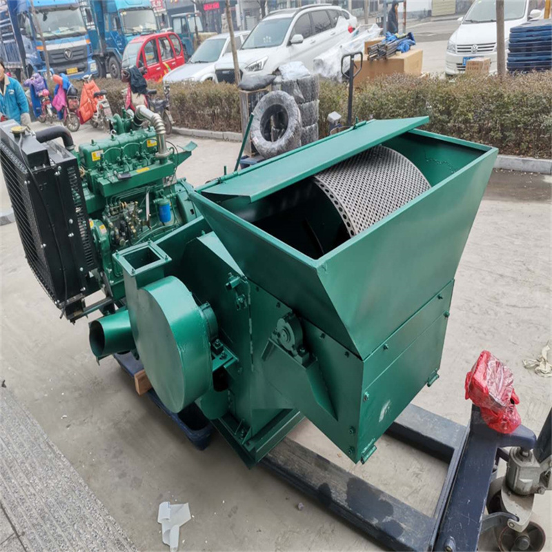 Xiaojiang Machinery Small Grass Straw Crusher High Power Farm Cattle and Sheep Feed Crusher