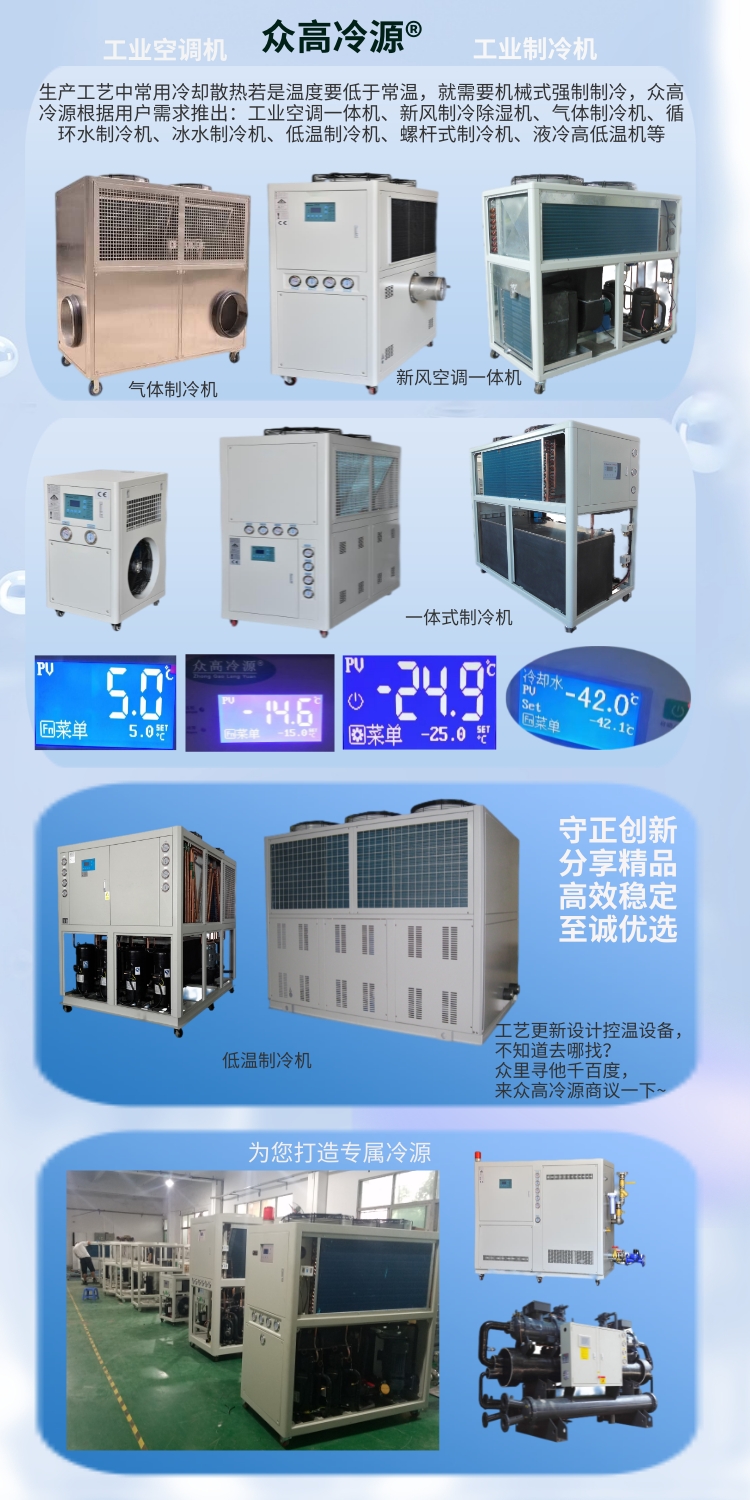 Rapid cooling equipment for large-scale chilled water systems of water-cooled screw chillers