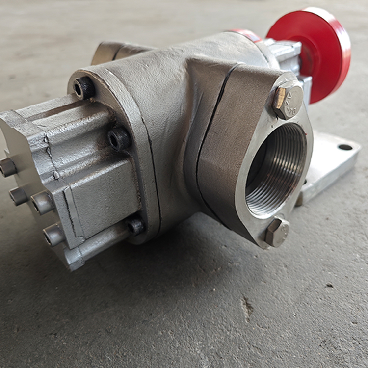 KCB stainless steel external lubrication gear pump, cleaning spirit pump, rotor pump, customized according to needs